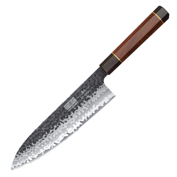 Cuchillo Gyuto Damasco Martillado VG-10 8”