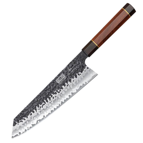 Cuchillo Kiritsuke Damasco Martillado 9”