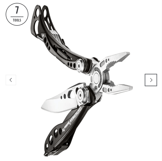 Cuchilla Multiuso Leatherman Skeletool CX 154CM Negra | Compacta y Profesional - Imagen 4