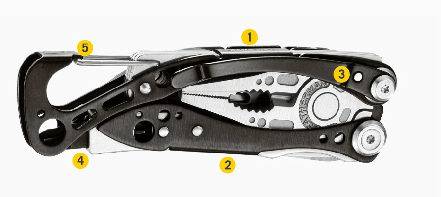 Cuchilla Multiuso Leatherman Skeletool CX 154CM Negra | Compacta y Profesional - Imagen 6