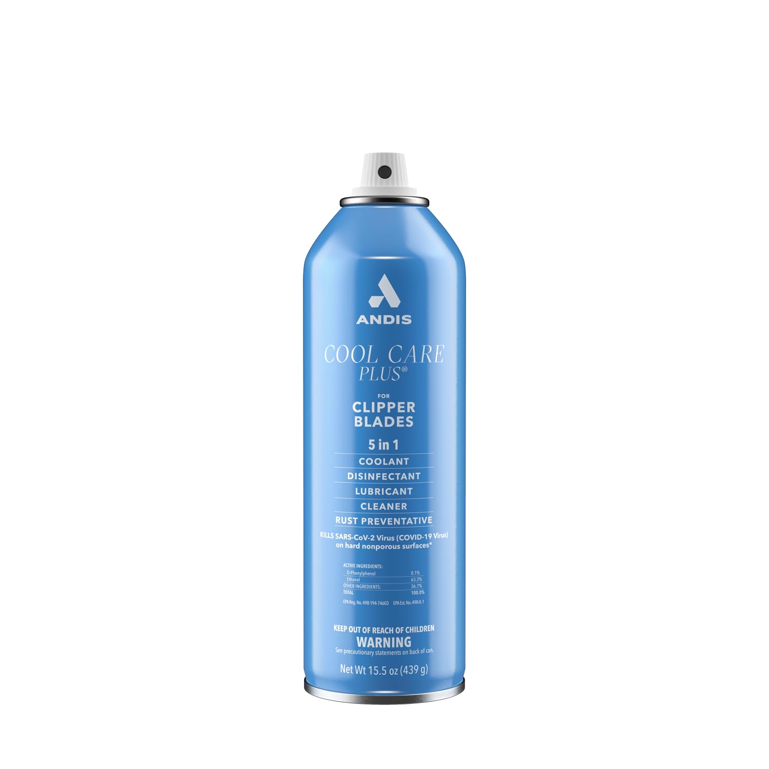 Andis Cool Care Plus aerosol lubricante Grande para maquinilla 5-en-1 - Imagen 3